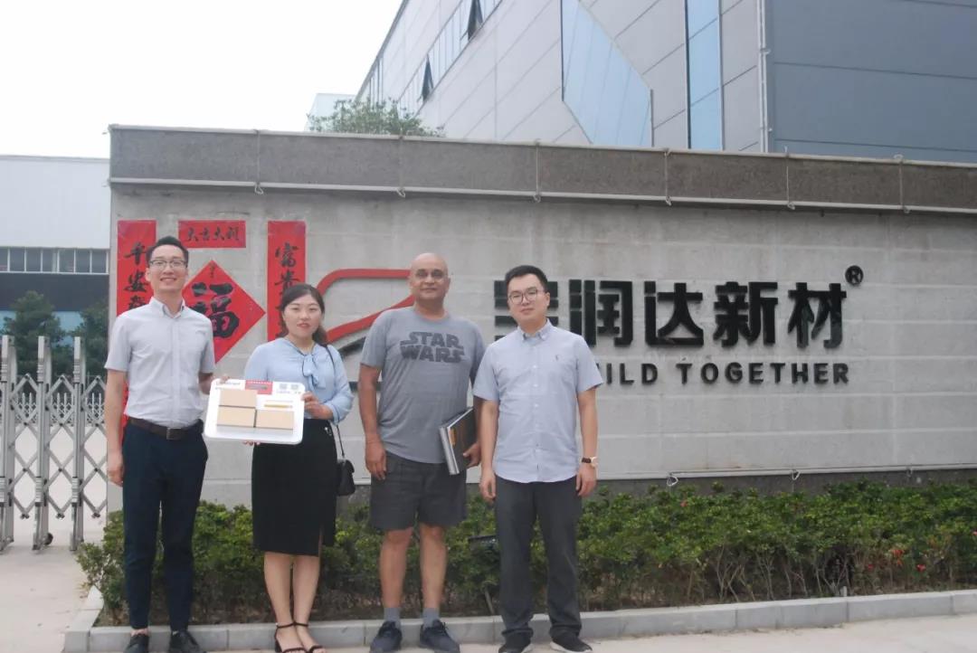 再拓海外版圖，美國Rocky先生來訪寶潤達(dá)洽談一體板項(xiàng)目